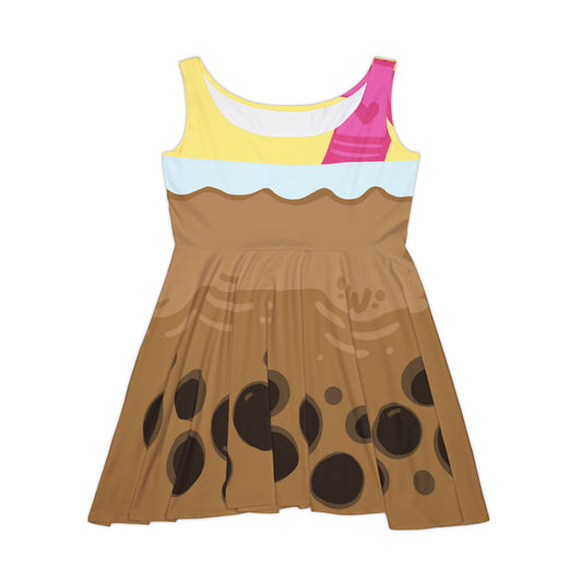 Pink Boba Tea Dress