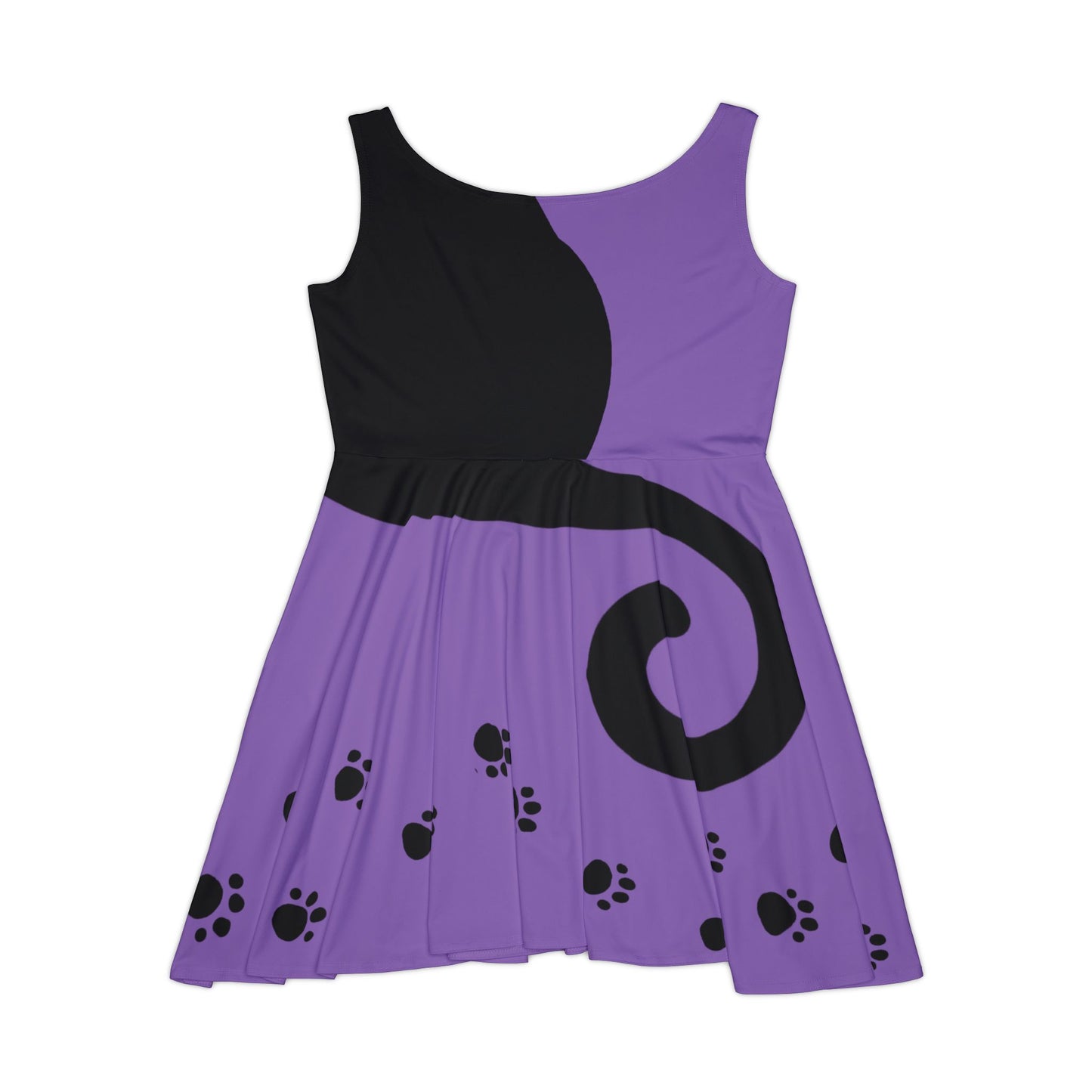 purple cat dress
