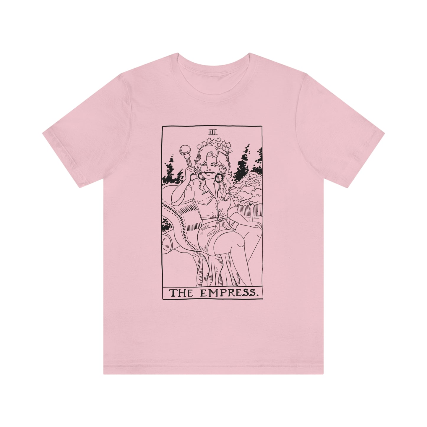 Musician Tee - Empress Tarot Card - No Color