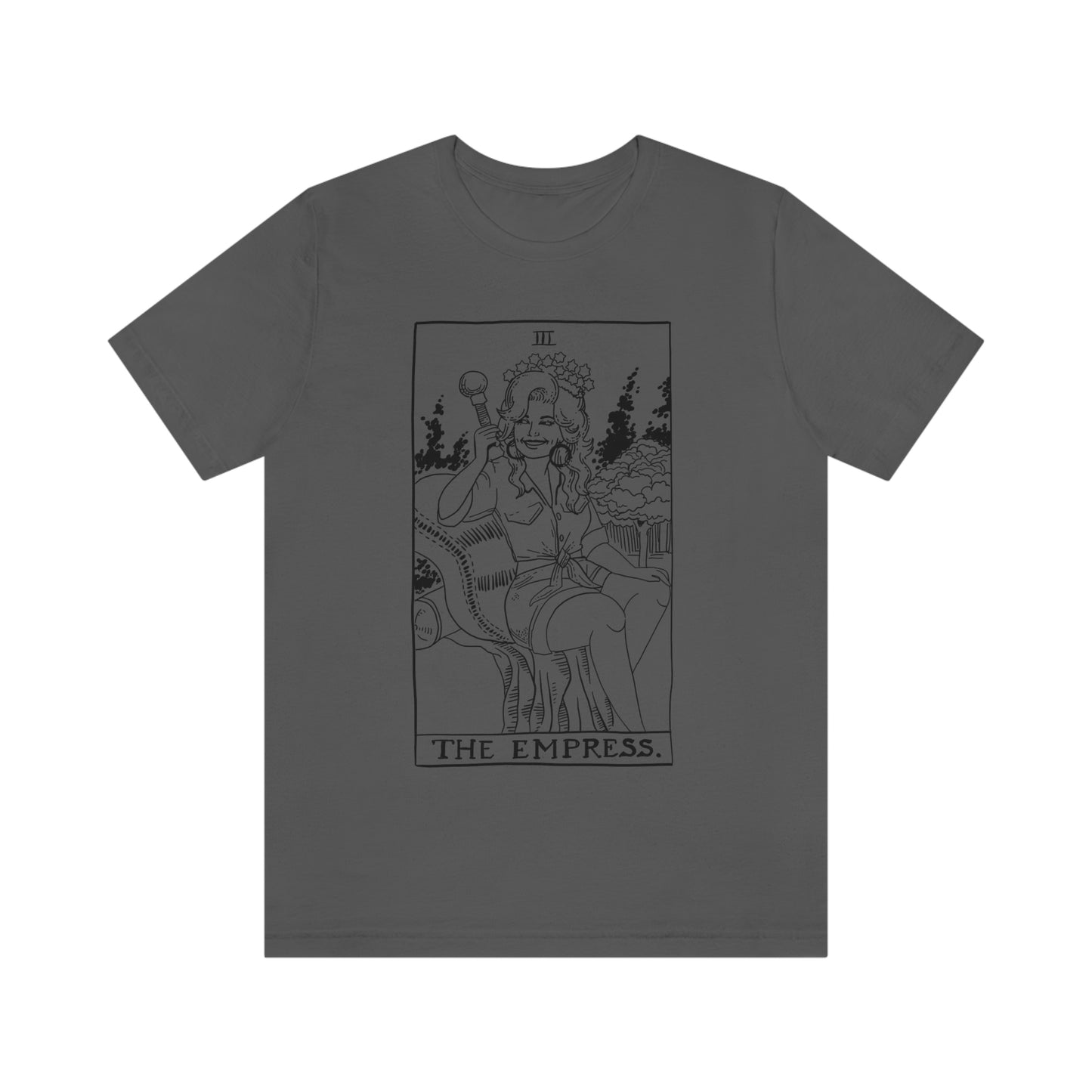 Musician Tee - Empress Tarot Card - No Color